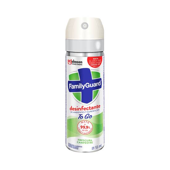 Familyguard desinfectante frescura campestre (aerosol 55 ml)