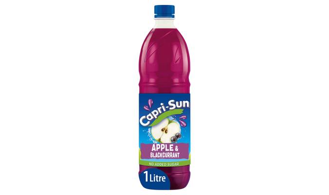Capri-Sun No Added Sugar Multivitamin Apple and Blackcurrant Squash 1L