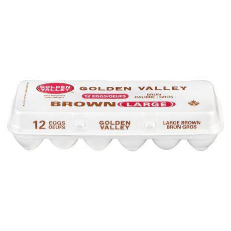 Golden Valley Large Brown Eggs (750 g)