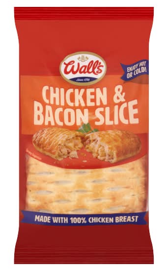 Wall's Chicken & Bacon Slice (180g)