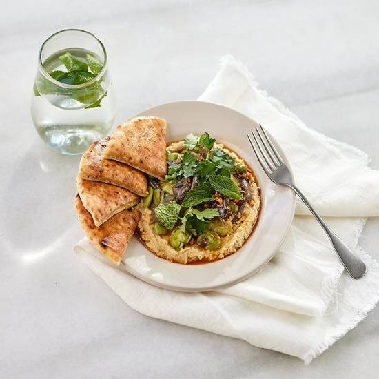 Chickpea & Fava Plate