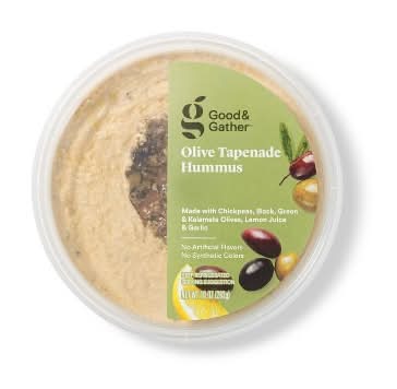 Good & Gather Olive Tapenade Hummus (10 oz)