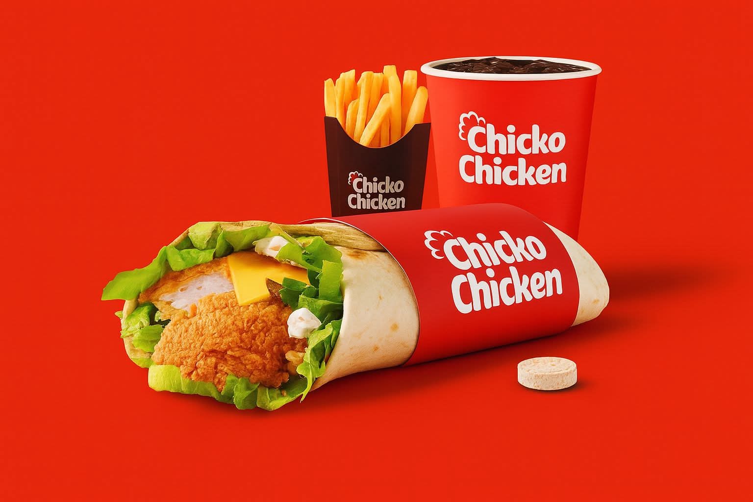 Menu Twist Wrap Chèvre