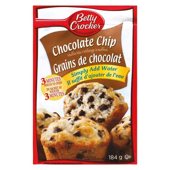 Betty Crocker Chocolate Chip Muffin Mix (184 g)
