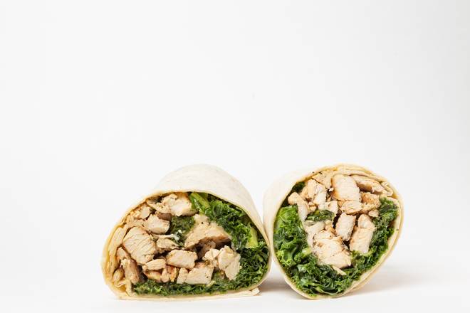 Kale Caesar Wrap.