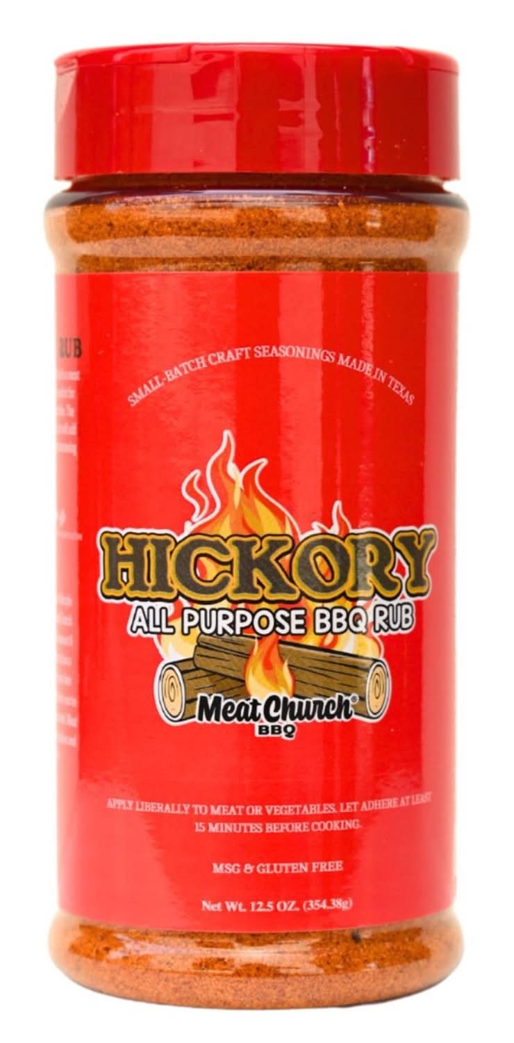 Meat Church Hickory All-Purpose Hickory Bbq Rub 12.5 Oz