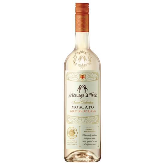 Ménage À Trois Moscato Sweet Collection Sweet Wine Blend 2005 (750 ml)