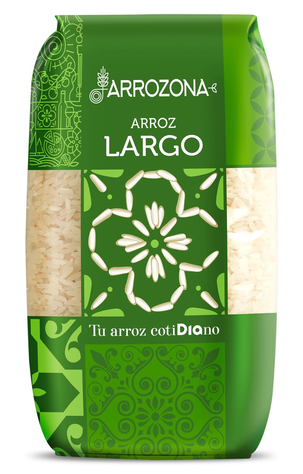 Arroz Largo De Primera Categoría Arrozona De Dia Paquete 1 Kg
