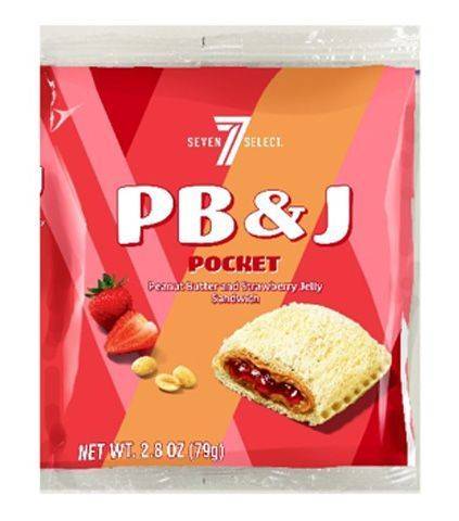 7-Select PB&J Pocket - Strawberry 2.8oz