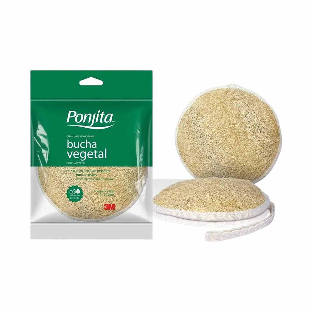 Ponjita esponja de baño (1 pieza)