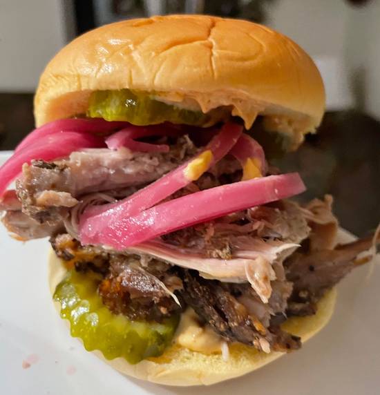 BBQ Pork Shoulder Sandwich