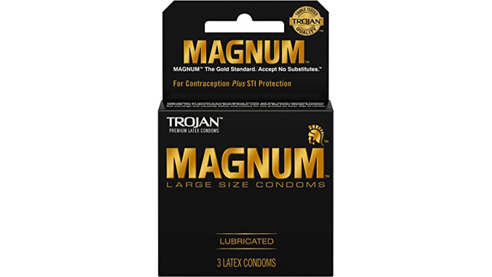 Trojan Magnum Lubricated Condoms