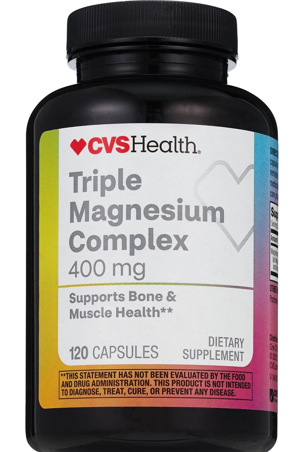 Cvs Triple Magnesium Complex Capsules, 120 Ct