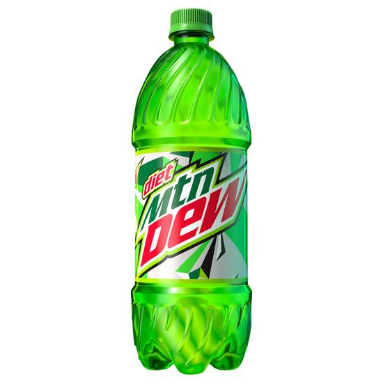 Mtn Dew Diet Soda (1 L)