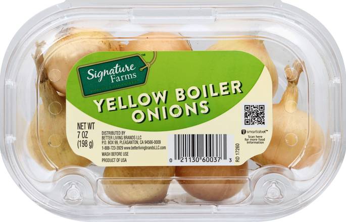 Signature Farms Yellow Boiler Onions (7 oz)