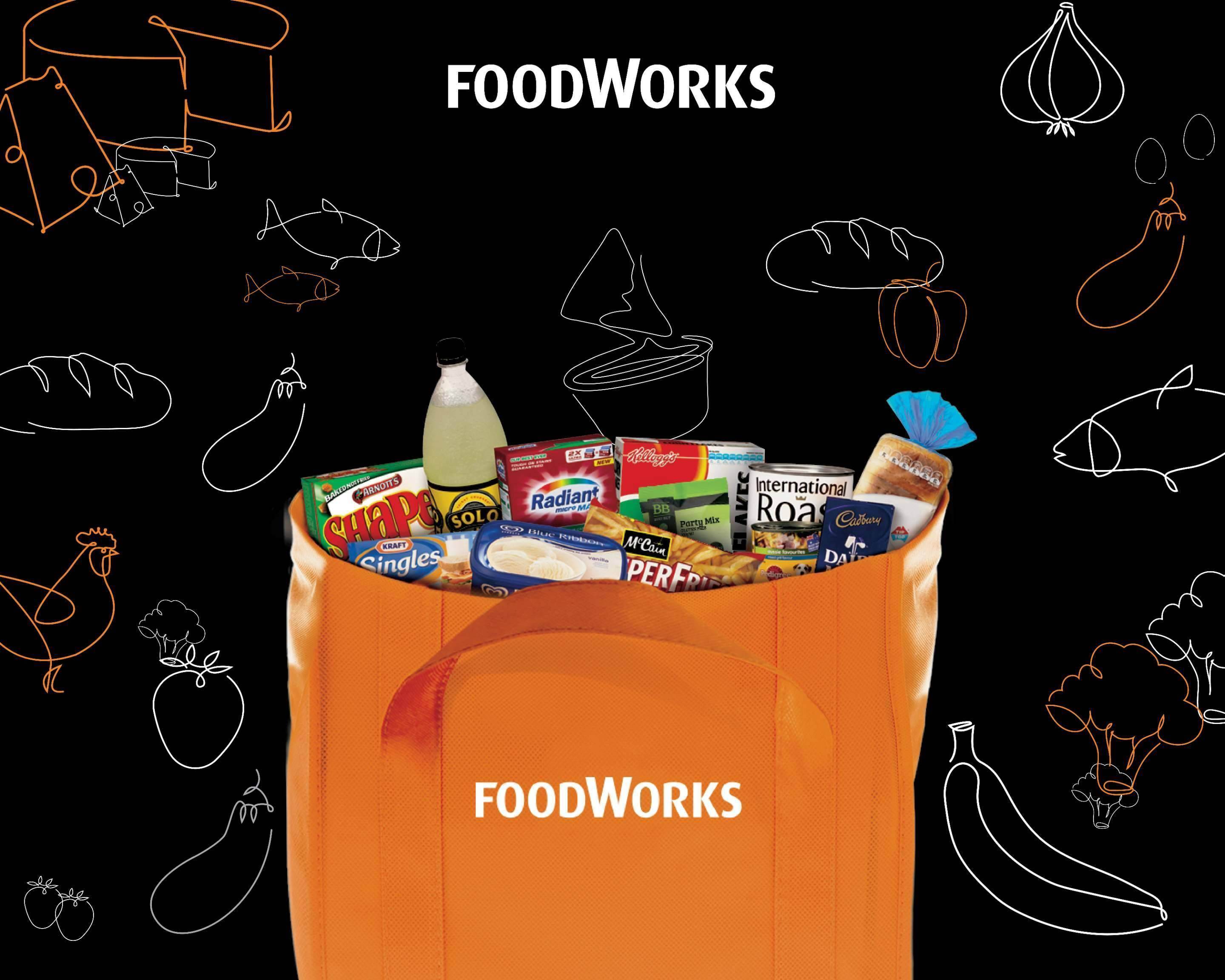 FoodWorks (Roxburgh Central) Menu Takeout in Melbourne Delivery Menu