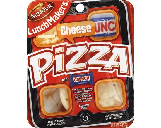Armour · Lunchmakers Cheese Pizza with Crunch Bar (2.5 oz)