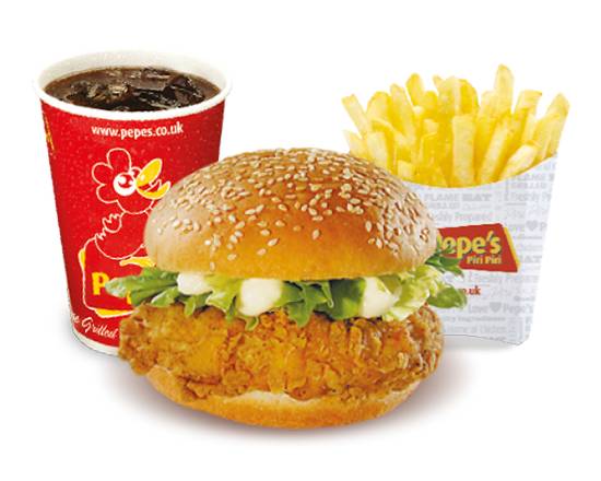 Chicken Fillet Burger - Meal
