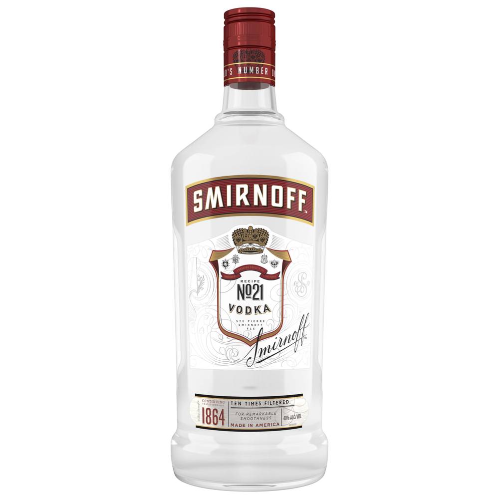 Smirnoff No 21 Vodka (1.75 L)