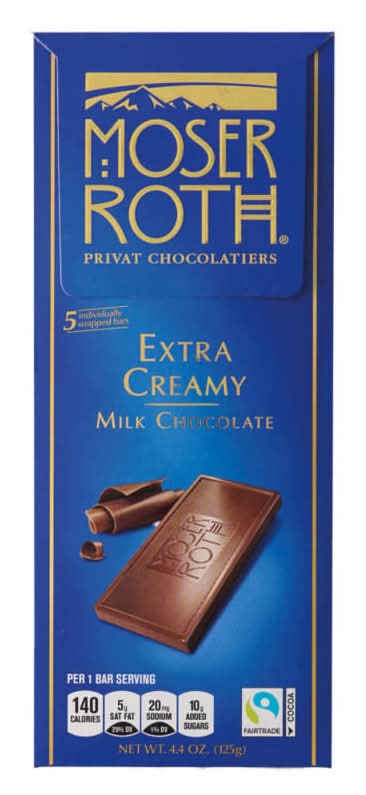 Moser Roth Milk Extra Creamy Chocolate Bar (4.4 oz)