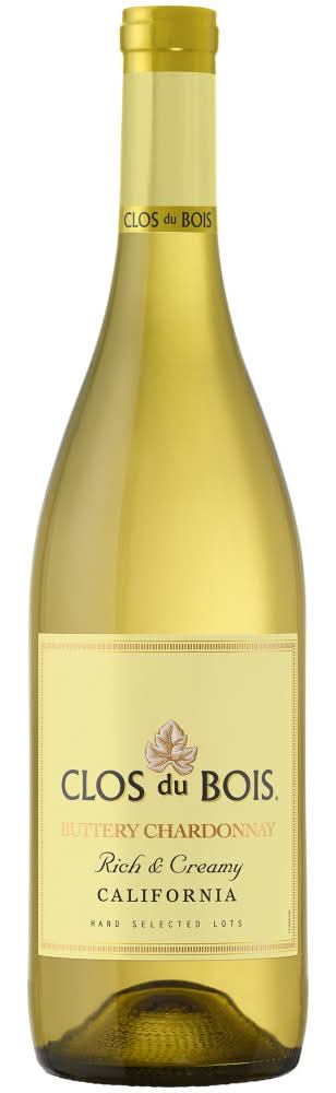 Clos du Bois Buttery North Coast Chardonnay White Wine (750 ml)