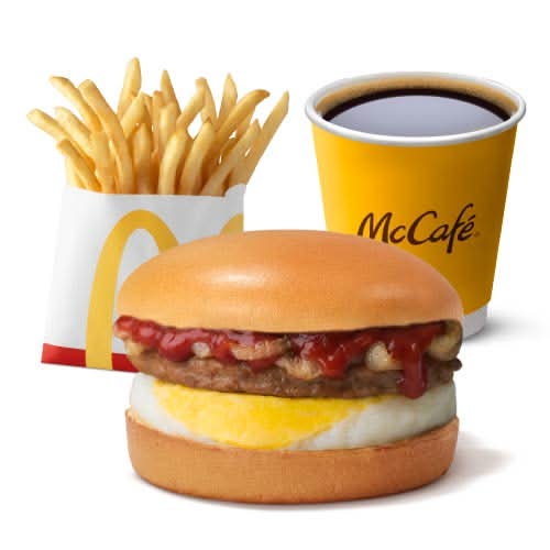 Boerie & Egg Combo With Fries & Hot Drink