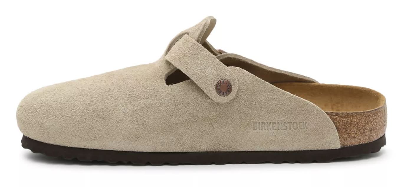 Birkenstock Boston Clog - Men's (Taupe Regular/Wide - EU 42 / US