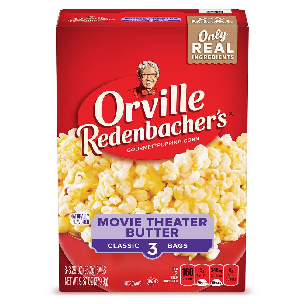 Orville Redenbacher's Movie Theater Butter Popping Corn (3 ct)