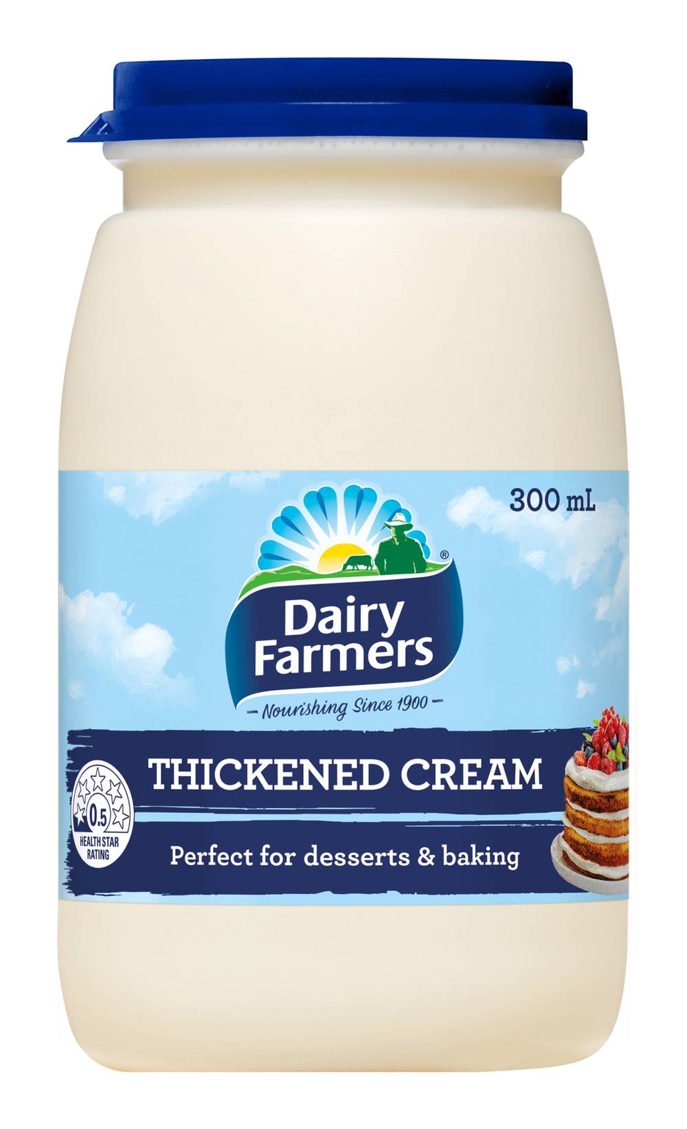 Dairy Farmers Thickened Cream (300mL)