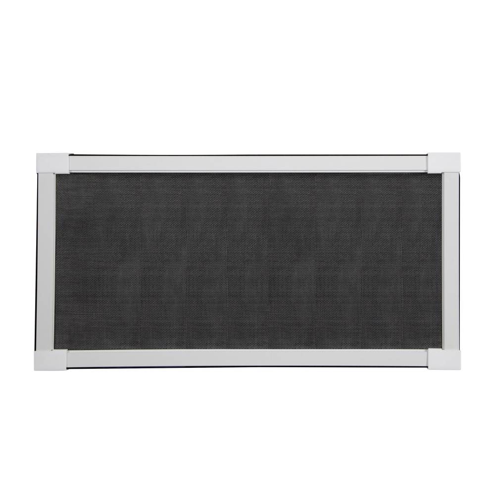 M-D Adjustable 20.125-in x 0.875-in White Fiberglass Frame Window Screen | 14186