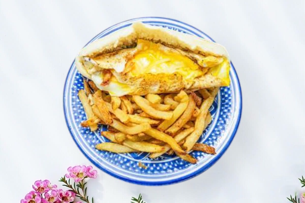 🥙Sandwich Omelette frite