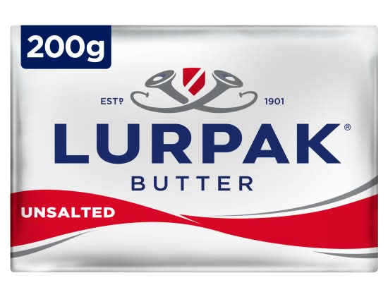 Lurpak Unsalted Butter (200g)