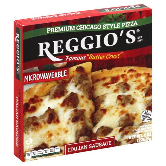 Reggio's Italian Sausage Pizza