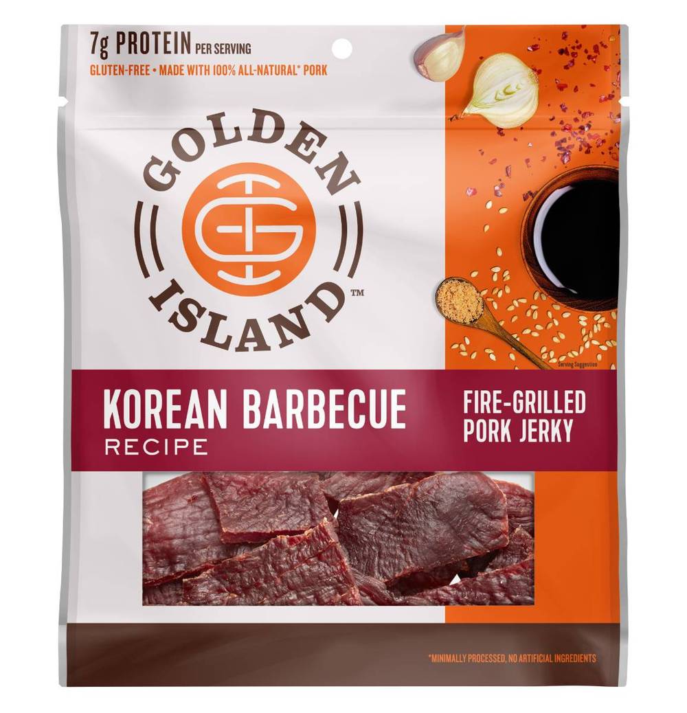 Golden Island Korean Barbecue Pork Jerky (80 g)