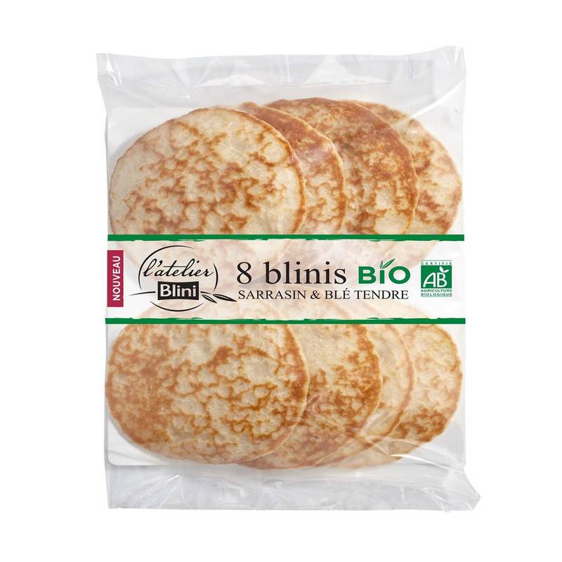 L'atelier Blini Blinis bio (8 unités)