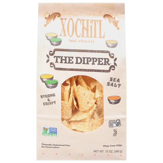 Xochitl the Dipper White Corn Chips (12 oz)