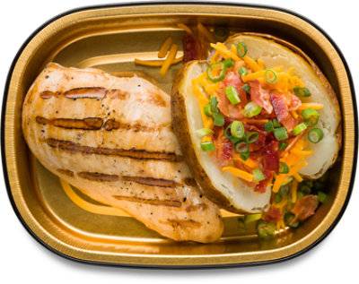 Readymeals Grilled Chicken & Loaded Baked Potato - Ea