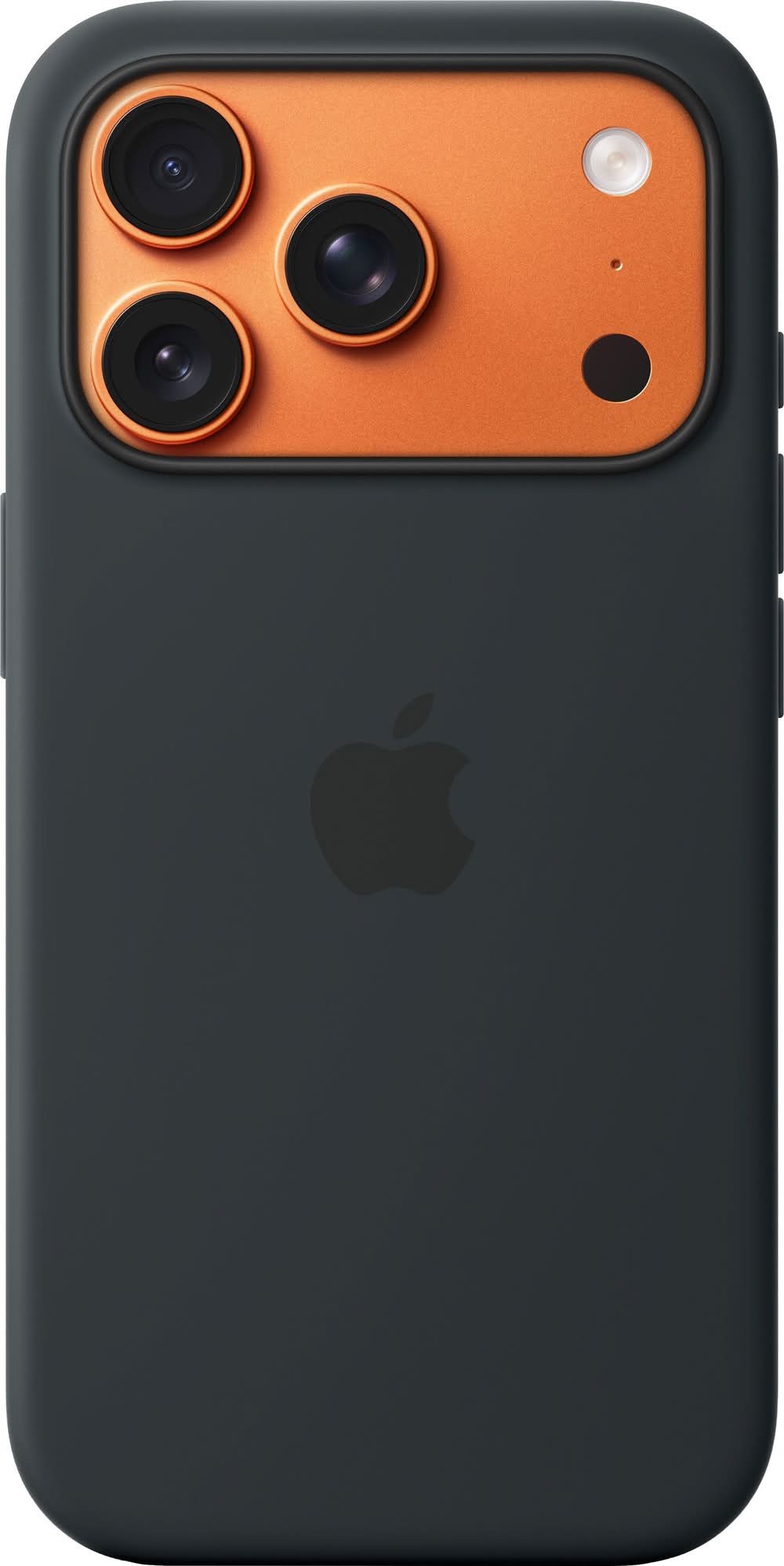 Apple - iPhone 17 Pro Silicone Case with MagSafe - Black