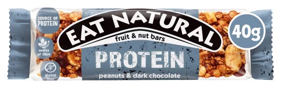Eat Natural Protein Peanuts Dark Chocolate Fruit & Nut Bars (40g)