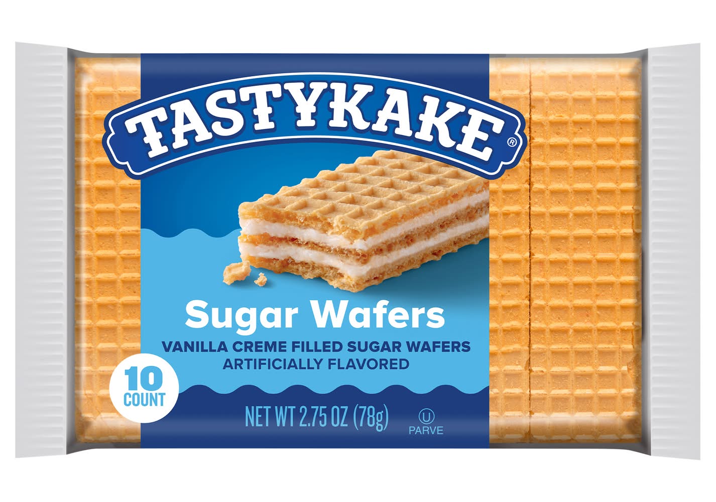 Tastykake Baked Cream Filled Sugar Wafers, Vanilla (2.75 oz)