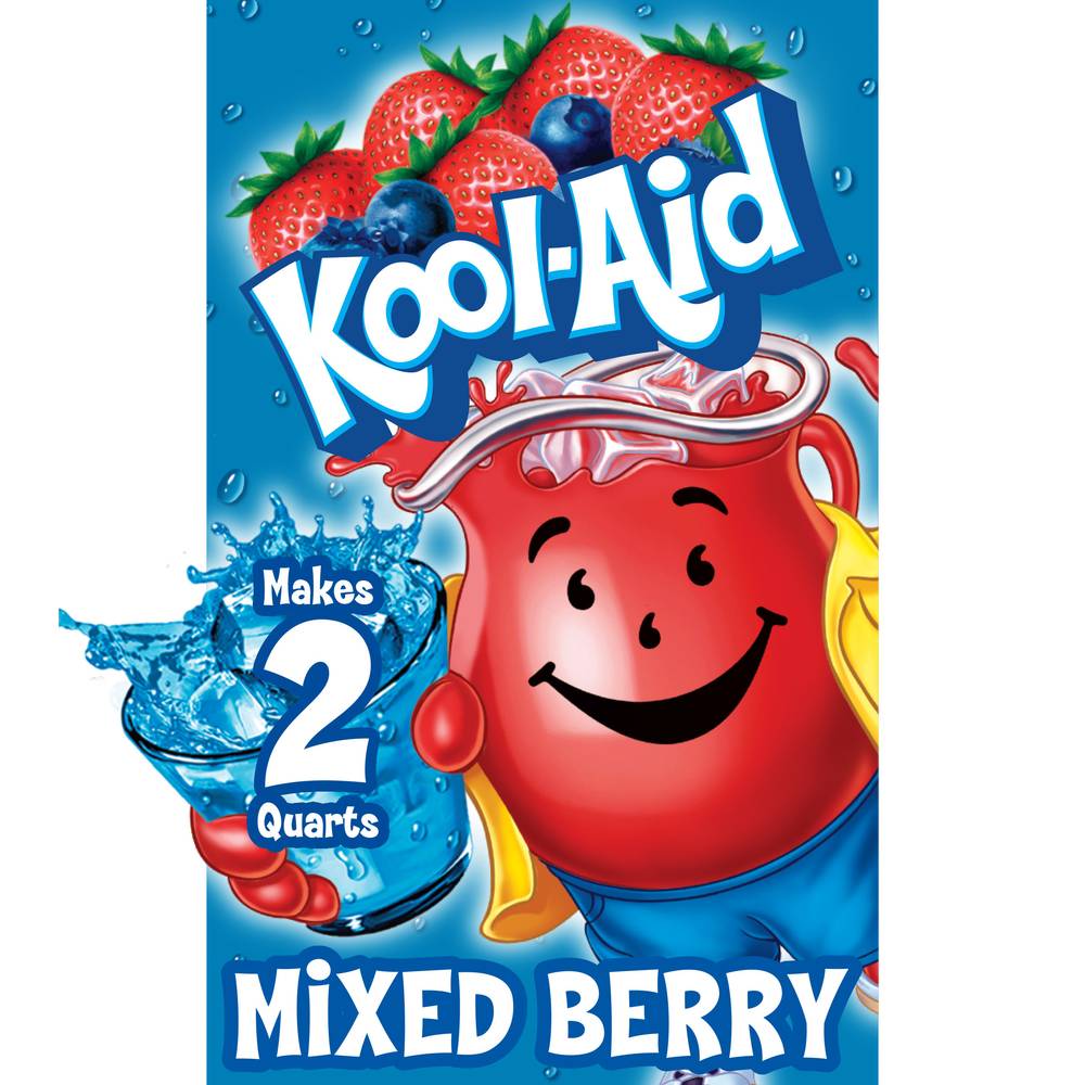 Kool-Aid Mixed Berry Unsweetened Drink Mix (0.22 oz)