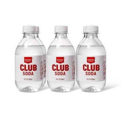 Market Pantry Club Soda (6 x 10 fl oz)