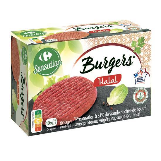 Carrefour Sélection - Burgers halal