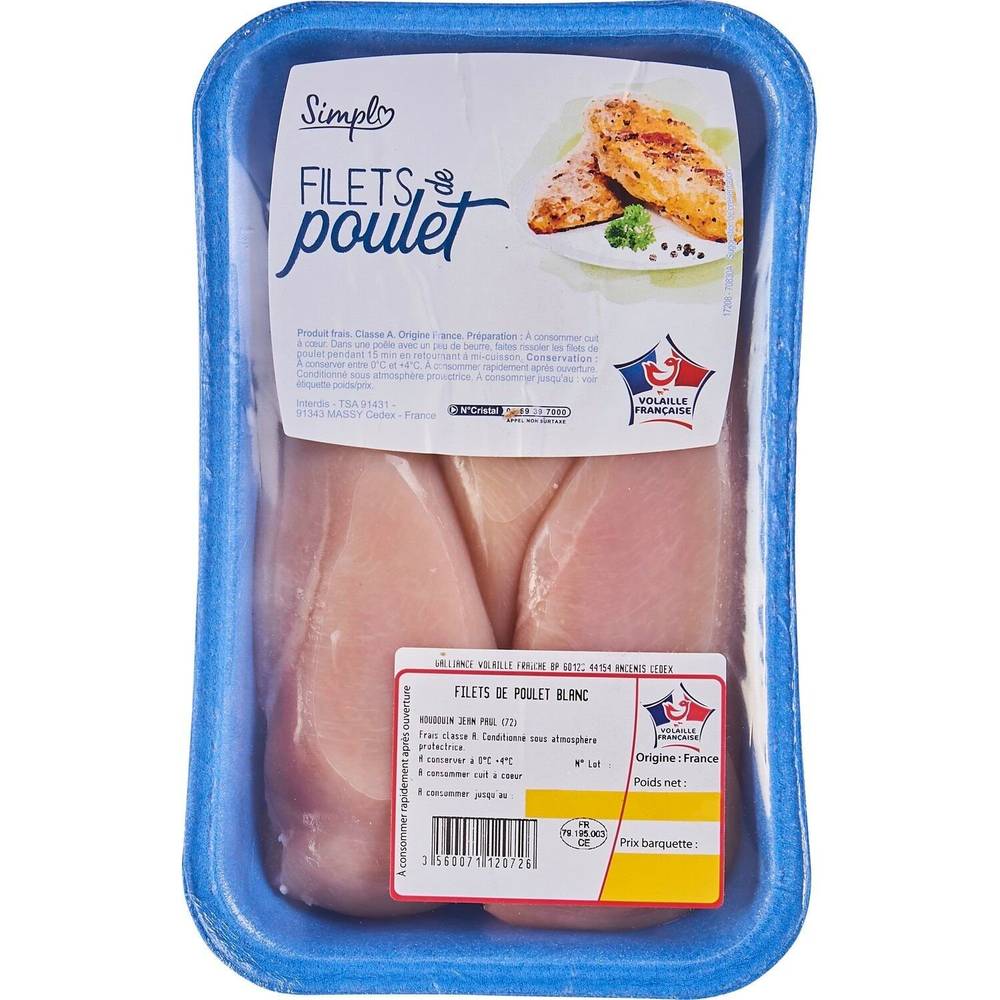 Simpl - Filets de poulet