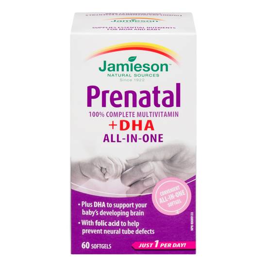 Jamieson Prenatal Complete With Dha Softgels (140 g)