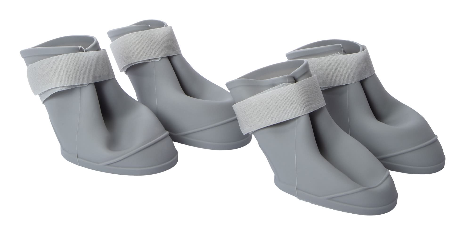 Pet Rain Boots Large Gray