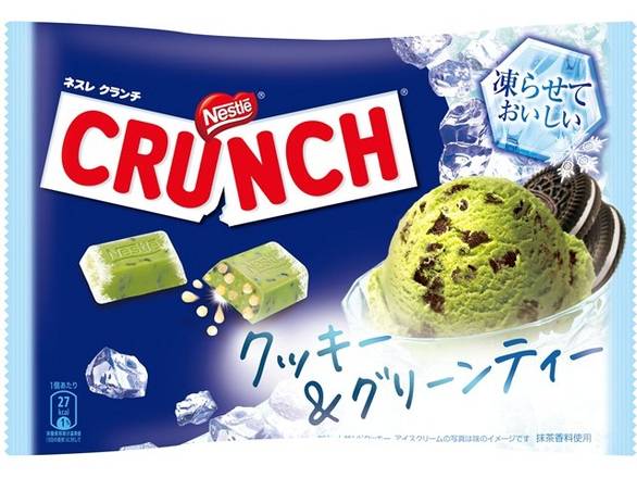 ネスレ クランチミニ凍らせておいしいクッキーグリーンティー Delivery