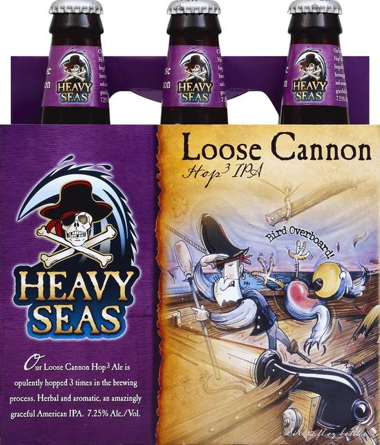 Heavy Seas Loose Cannon Hop Ipa Beer (6 pack, 12 fl oz)