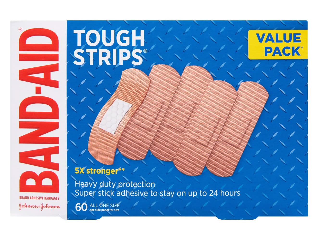Band-Aid Tough-Strips Adhesive Bandages (15 g)