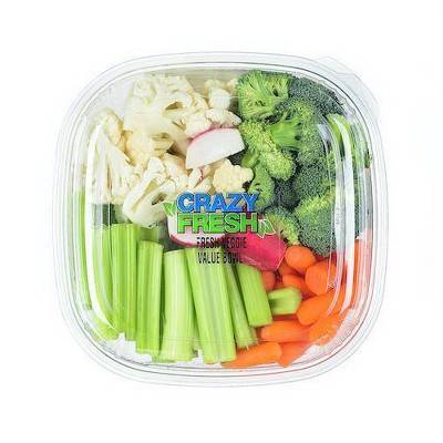 Crazy Fresh Veggie Value Bowl - 2.5lb